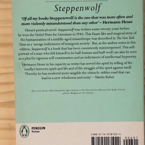 Steppenwolf Hermann Hesse The Steppenwolf like new