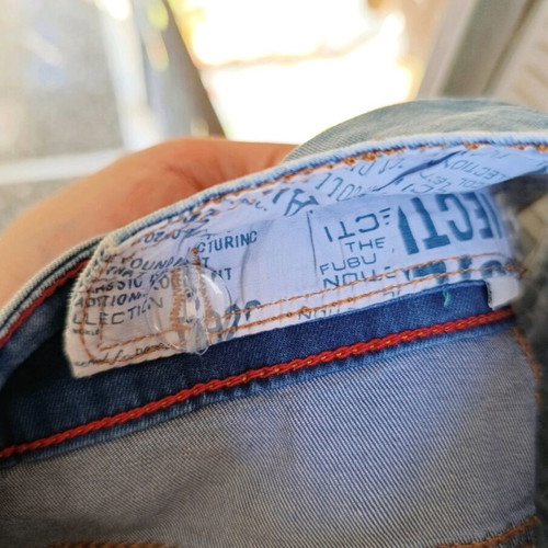 Denim salopette size S like new with buttons, shorts style