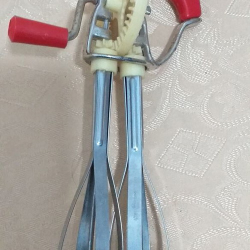 Hand mixer old used, 60s-70s, Made in Italy