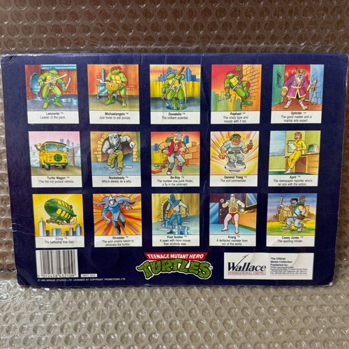 TMNT Teenage Mutant Hero Turtles Official Medal Collection Mirage Studios 1990 like new