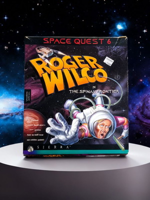 Space Quest 6 Roger Wilco in the Spinal Frontier PC game used, adventure