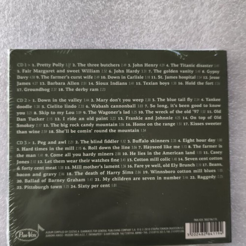 Pete Seeger 3CD Folk Anthology new