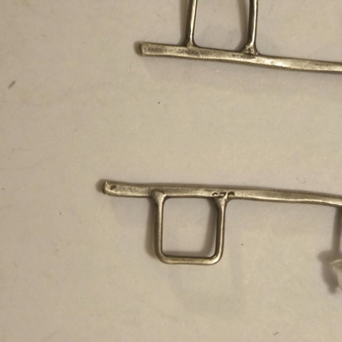 Silver 925 handmade earrings like new