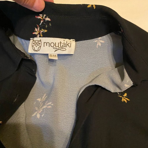 Moutaki dress like new, multicolored, size M