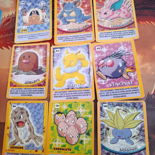 Pokemon Vintage Greek Cards pack of 20, like new