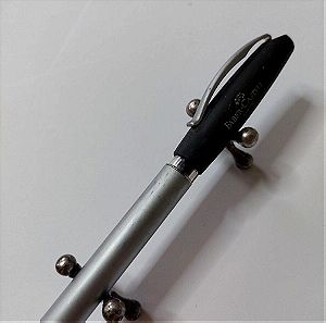 Στυλό Faber-Castell Basic Metal Μαύρο καπάκι