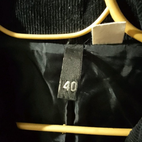 Corduroy women's jacket like new, size L, black