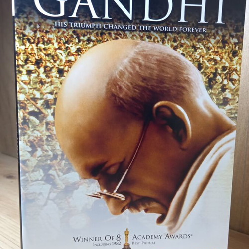 Gandhi DVD with Greek subtitles, 25th anniversary edition