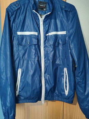 Jacket 11-12 years blue, like new, 100% polyester