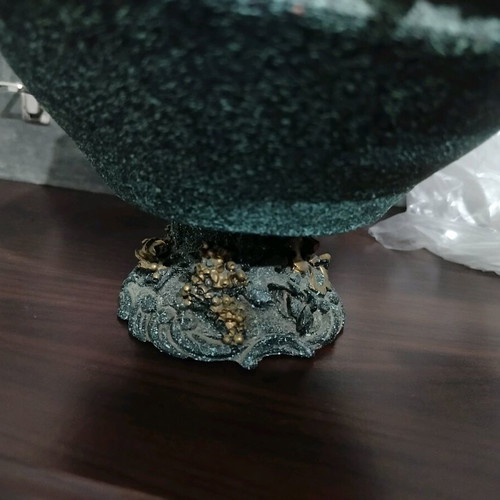 Set of vase, ashtray and fruit bowl ceramic like new