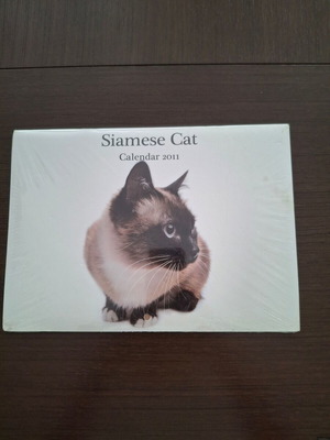 Ημερολόγιο Siamese Cat 2011, κλειστή συσκευασία