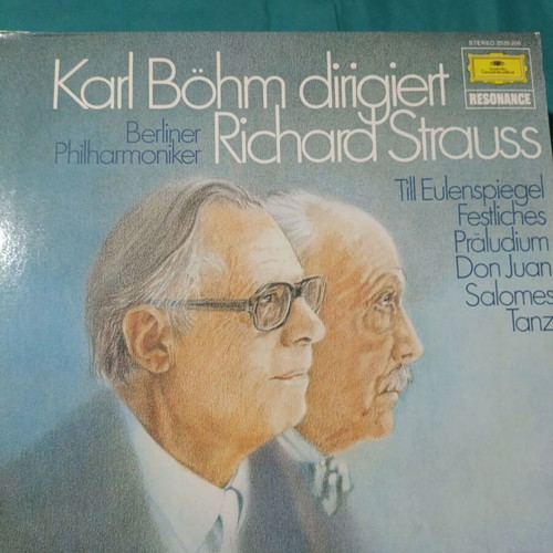 Richard Strauss vinyl record like new, classical genre