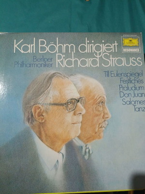 Richard Strauss vinyl record like new, classical genre