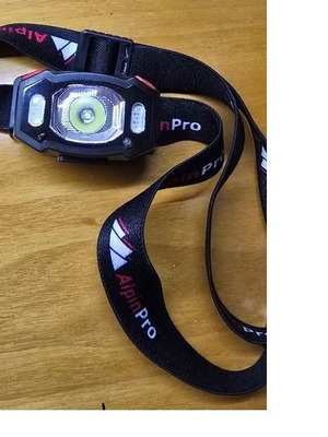 Φακός κεφαλής AlpinPro C-10RD-UV SENSOR R καινούργιος