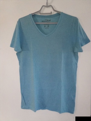 Pull & Bear T-shirt, pack of 2, blue shades, casual style