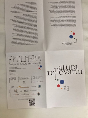 Ephemera 2026 φυλλάδιο φεστιβάλ «Natura renovatur»