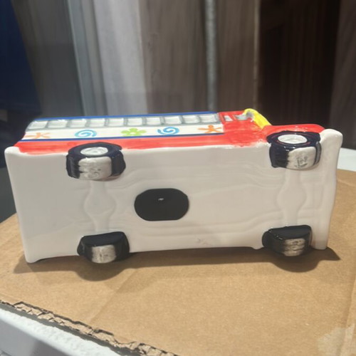 Porcelain piggy bank new