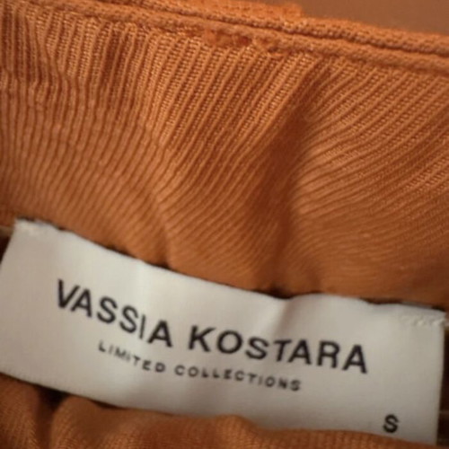 Vassia Kostara suit, small, autumn color