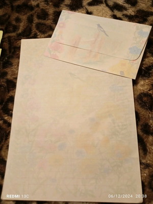 Correspondence used with envelope set