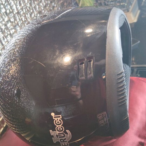 Verucci motorcycle helmet winter like new, size XL, black