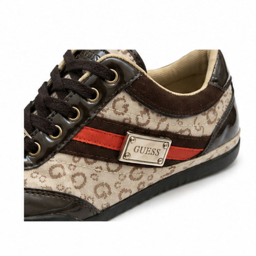 Guess sneakers used, size 36, brown
