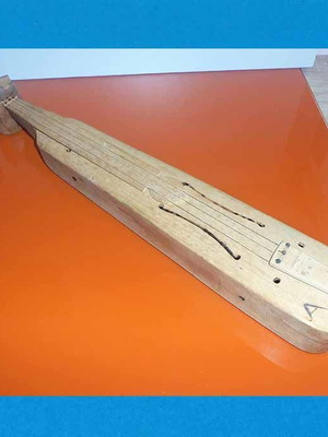 Pontic wooden lyra handmade used for decoration