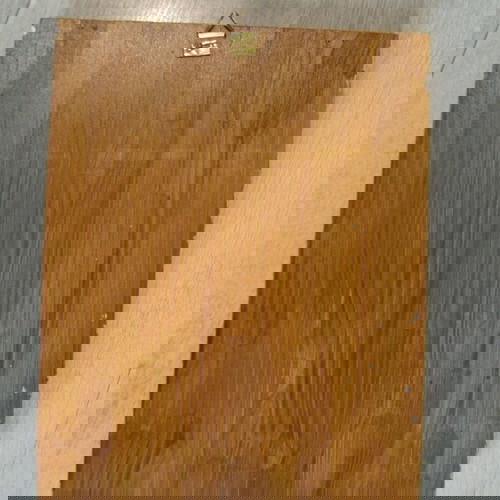 Старо дървено пано с резбовани орнаменти употребявано, 31x24,5 см