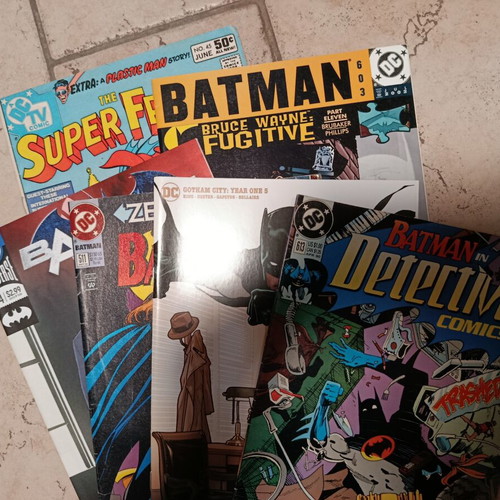 Comics used, English language