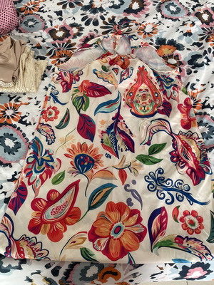 Shein dress like new, multicolor