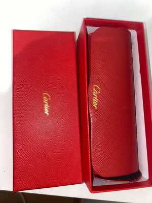 Cartier Wood sunglasses new with wooden arms and gold details
