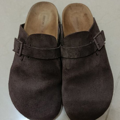 Zara Home brown leather clogs used, size 37