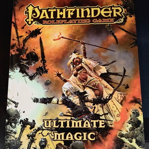 Pathfinder 1st Edition books like new, campaign setting, ultimate magic, gamemastery guide