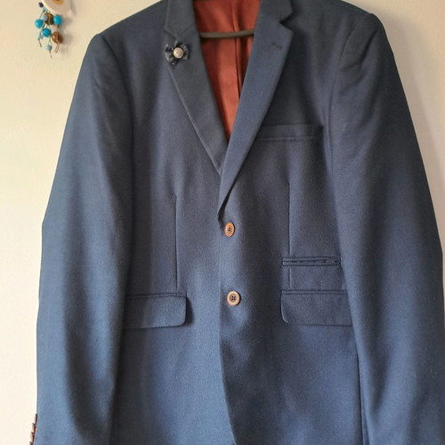 Brand's Men's Blue Jacket Medium No50 used, elegant casual style