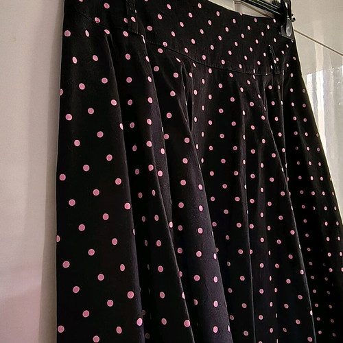 Lussile skirt and t-shirt set like new, black and pink