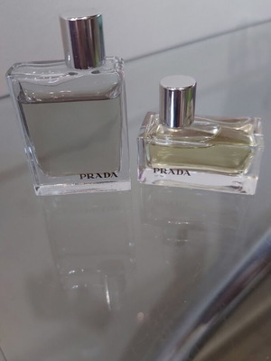 Prada Miniature Perfumes 5ml Set like new, men's and women's