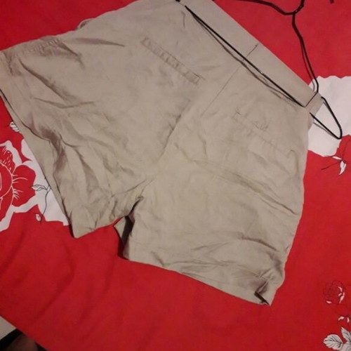 H&M shorts size S like new, gray and beige