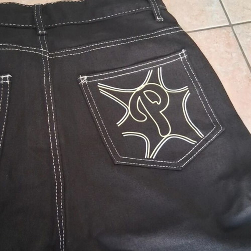 Protective Baggy Jeans new, black, size M 38cm waist
