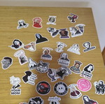 Various stickers like new