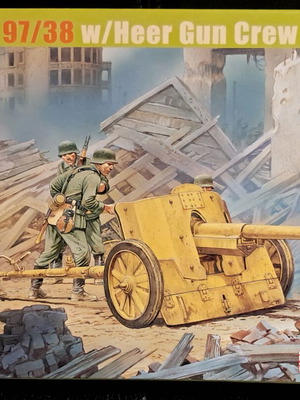 7.5cm Pak 97/38 with Crew Dragon 6445 new, sealed