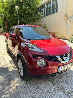Nissan Juke 2016 σαν καινούργιο, πετρέλαιο turbo, 6 ταχύτητες, κόκκινο
