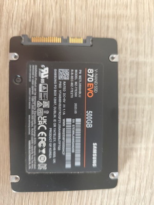 Samsung 870 Evo SSD 500GB 2.5'' SATA III used