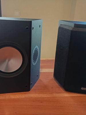 Monitor Audio Bronze 6G FX ηχεία Hi-Fi σαν καινούργια, 80W, μαύρα, ζευγάρι