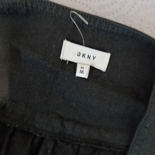 DKNY Overall Skirt Medium like new, black