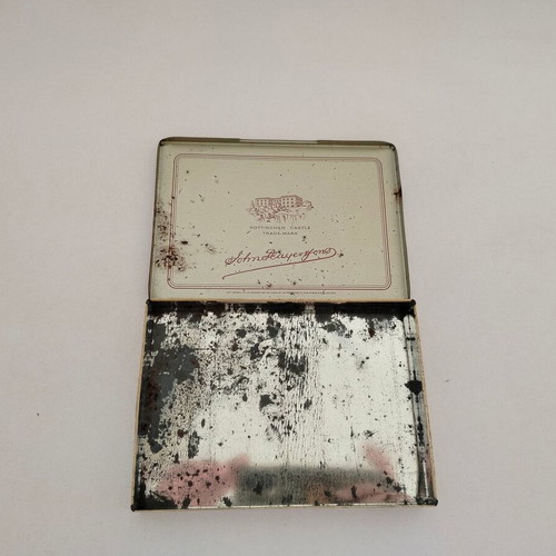 Player's No3 Vintage Metal Cigarette Box Used