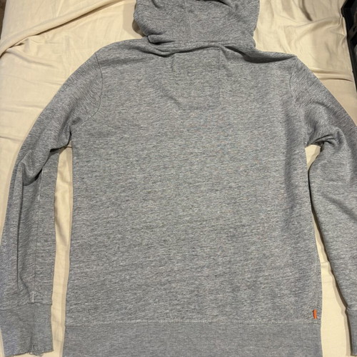 Superdry women's hoodie L used, grey