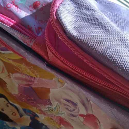 GIM Disney Princess school anatomical backpack used