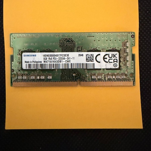 Samsung DDR4 RAM 8GB 3200 for laptop like new