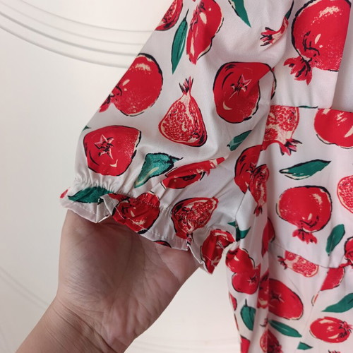 Shein dress new with tag, size L, white and red