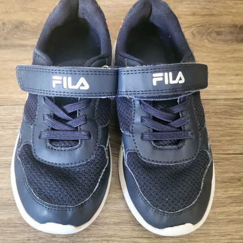 Fila shoes used, size 30, blue with red details