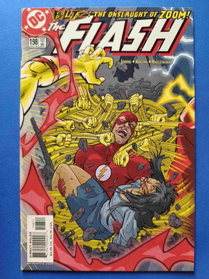 The Flash Vol. 2 No. 198 and Wonder Woman No. 291 comics used